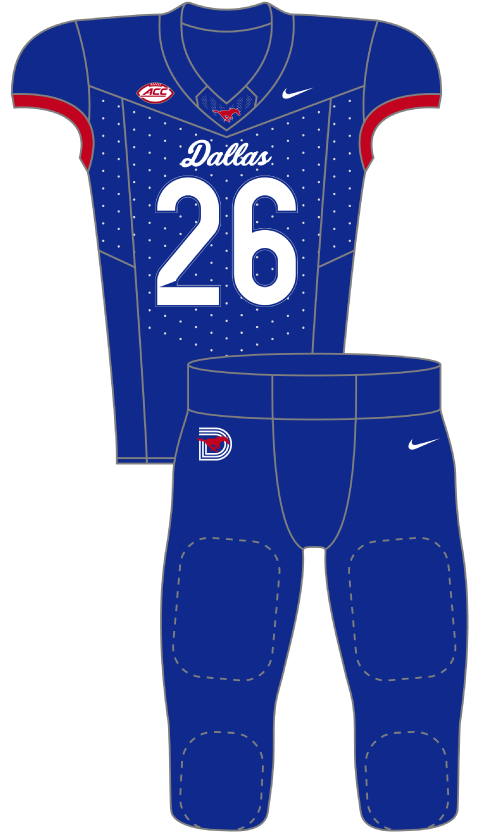 SMU 2026 Blue Dallas