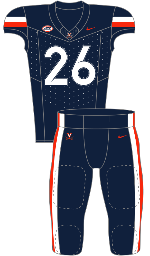 Virginia 2026 Blue Uniform