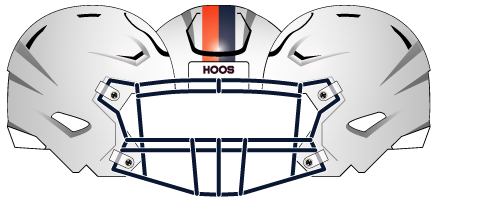 Virginia 2024 Blank White Helmet