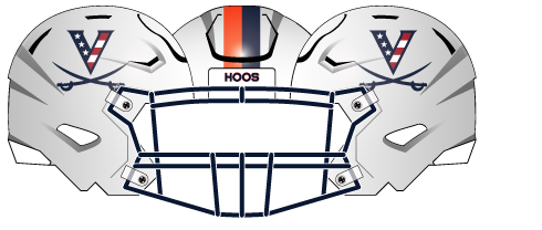 Virginia 2024 White Flag Helmet