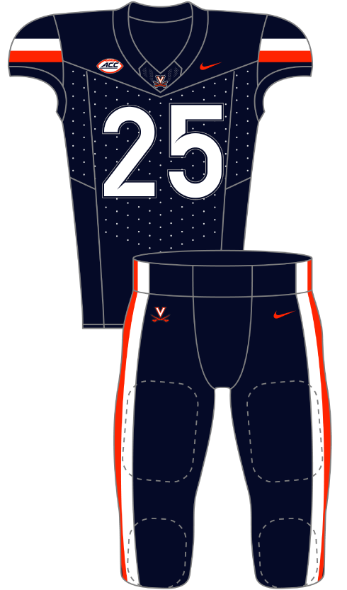 Virginia 2025 Blue Uniform