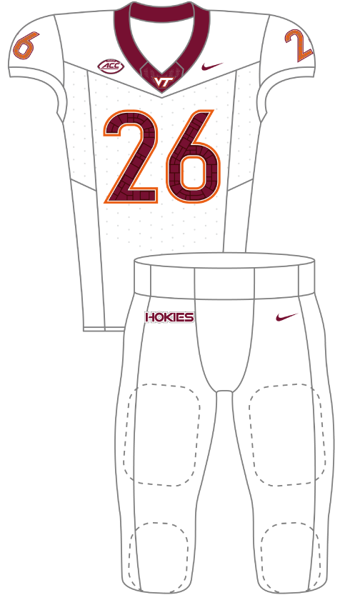Virginia 2026 White Uniform