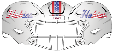 Virginia Tech 2025 Flag Helmet