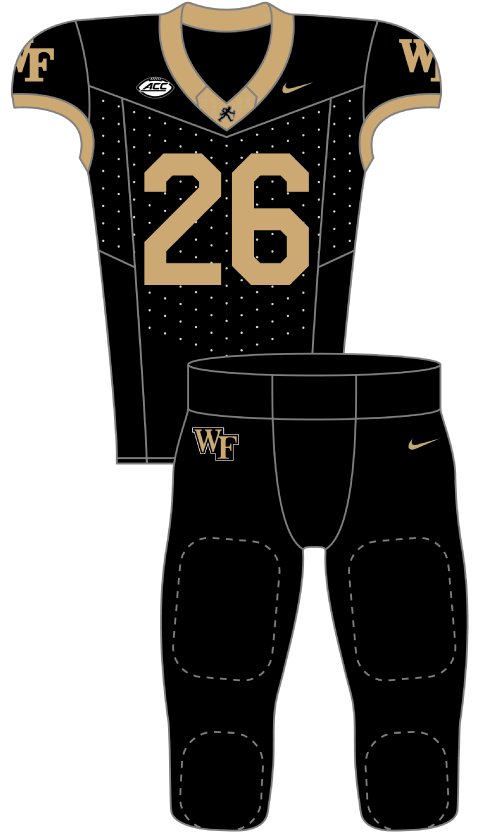 Wake Forest 2026 Black