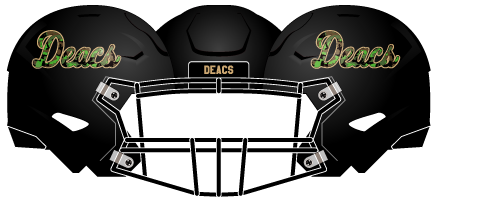 Wake Forest 2025 Deacs Camo Helmet